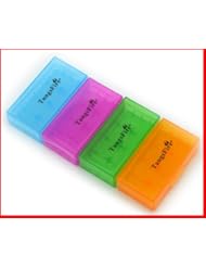 Home: TangsFire? 4pcs CR123A 18650 16340 18350 Plastic Battery Case Box Holder Storage(Free shipping) - TangsFire