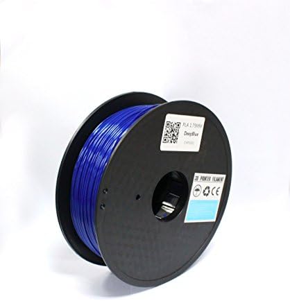 TRITECHNOX 1.75mm PLA 3D Printer Filament - 1kg Spool (2.2 lbs) - Dimensional Accuracy +/- 0.05mm (BLUE)