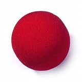 Clown-Nase, Schaumstoff, rot, 4 St.