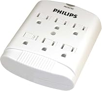 Philips GBL6 6-Outlet Household Surge Protector