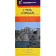 Syria Lebanon Map by Cartographia (Country Map) by Travel Maps