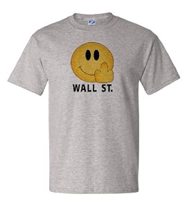 Eff Off Wall Street We are the 99% Occupy Protest Gray T-Shirt MEDIUM