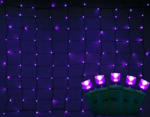 LED 4 x 6 ft Purple Net Lighting