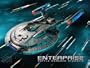 Star Trek Enterprise NX-01 Electronic Starship Battle Damaged