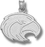 Southern Miss Golden Eagles Solid Sterling Silver Eagle Head Pendant