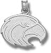 Southern Miss Golden Eagles Solid Sterling Silver Eagle Head Pendant