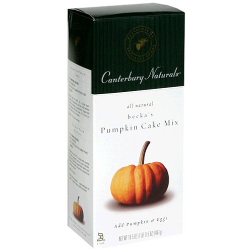 Canterbury Naturals Pumpkin Cake Mix, 16.5-Ounce Units (Pack of 6) by Canterbury Naturals