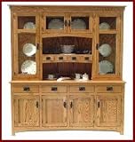 Cape Cod Mission Hutch / Buffet-Cherry (Colonial Stain)