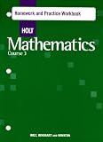 Holt Mathematics: Course 3