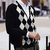 Diamond Pattern Merino Cardigan at Paul Fredrick