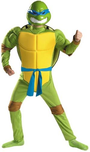 Child's Deluxe Ninja Turtle Leonardo Costume (MD)