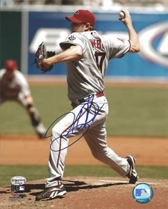 Brandon Webb Signed Arizona Diamondbacks 8x10 Photo