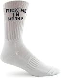 Socks With Attitude F*ck Me I'm Horny Sock One Size, 15