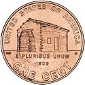 PRESALE 2009 Lincoln Cent Penny Coin Log Cabin Full Roll - 50 Uncirculated Coins - PRESALE