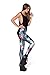 Roseate Women's 3D Digital Print Leggings Gym Workout Running Tights Sneak
