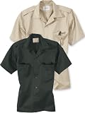 S&T75 US Style Hemd Shortsleeve schwarz oder beige wählbar, Größe:schwarz 5XL