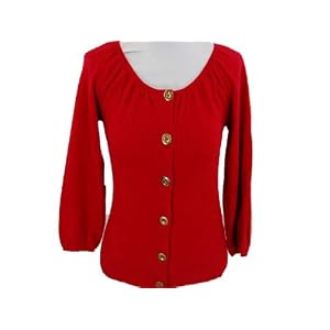 Anne Klein Scoop Neck Cashmere Sweater