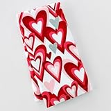 Happy Valentine's Day Kitchen Hand Towel - Hearts