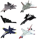InAir Modern Planes 6-pc Set with Aircraft ID Guide - Assortment 1