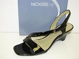 Womens Nickels Soft Wedge Sandals, Adler Black Patent 41F7jlJ08SL. SL160 Womens Nickels Soft Wedge Sandals, Adler Black Patent