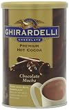 Ghirardelli Chocolate Premium Hot Cocoa Mix, Chocolate Mocha, 16-Ounce Cans (Pack of 4)