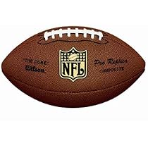 Wilson F1825 NFL Pro Replica Game Football (Official Size)