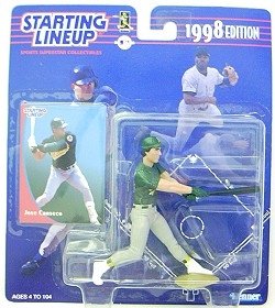 Oakland Athletics Jose Canseco 1998 Starting Line-Up