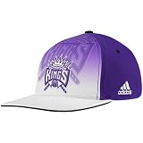 NBA adidas Sacramento Kings Youth Purple-White 2011 Official Draft Day Flex Hat