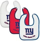 New York Giants NFL Football Baby Bibs Set of 3