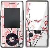 Pink Tranquility Design Protective Skin Decal Faceplate for LG Chocolate VX8500 Cell Phone