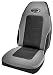 Plasticolor 006552R25 R Racing Stage III Gray Vinyl Seat Cover