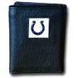 Indianapolis Colts Executive Leather Trifold Wallet in a Tin - NFL Football Fan Shop Sports Team Merchandise
