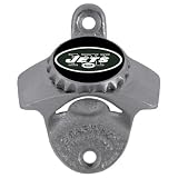 New York Jets Metal Wall Mounted Beer Bottle Opener