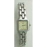 Seiko Watches-Seiko Lumibrite with Yellow Sapphire Cabochon Crown Women's Watch