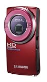 Samsung U20 Full HD Compact Camcorder - Red (2.0 LCD, HDMI Output, 8MP Photo)