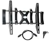 Pyle Hot Flat TV Wall Mount & Cable Package for Home/Office/Schools/Public -- PSW501SF 26" to 42" Flat Panel TV Wall Mount + PHDMRT6 6Ft. Horizontal Swivel High Definition HDMI Cable With Heavy-Duty Fiber Shielding.