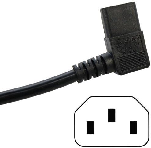 HQRPAC Power Cord Compatible with Horizon Fitness CT9.1 (TM635) DT650 (TM165) DT680 (TM198) DT850 (TM166) Evolve-HSN (TM601) Evolve-SG (TM605) Treadmill Mains Cable