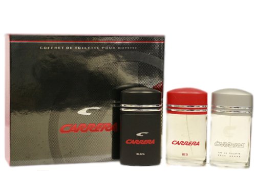 Carrera Black Gift Set 3 Pc for Men