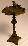 Cast Iron Rust Bird Feeder with Two Birds - B0015S6AMS