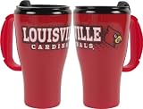 Louisville Cardinals 16 oz Plastic Roadster Travel Mug