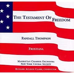 Thompson: Frostiana; Testament of Freedom