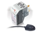 One Click TVA106 TV/Audio Visual Multi Outlet Intelliplug