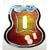 Playstation 2 Guitar Hero Sunburst Skins