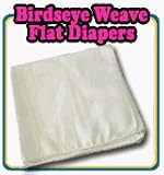  : Birdseye Flat Cloth Diapers - 27x27 inches (dozens)