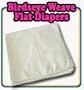 OsoCozy Birdseye Flat Cloth Diapers - 27x27 inches (dozen)