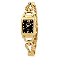 Ladies Armitron Crystal Dress Watch - Goldtone