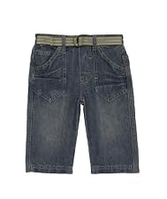 fashion belted jeans