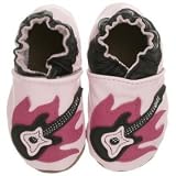 Robeez Infant Toddler Pink Guitar Slip On