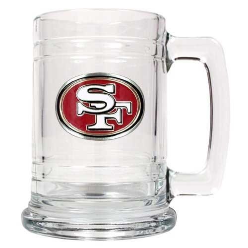 San Francisco 49ers 15 oz. Glass Tankard