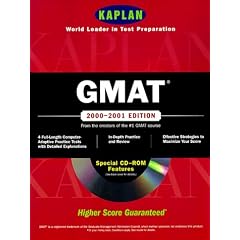Kaplan GMAT with CDROM (Kaplan GMAT Premier Program (w/CD))